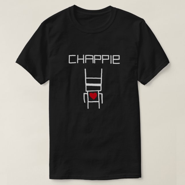 Yolandi's Chappie Shirt White Version Premium T (Design framsida)