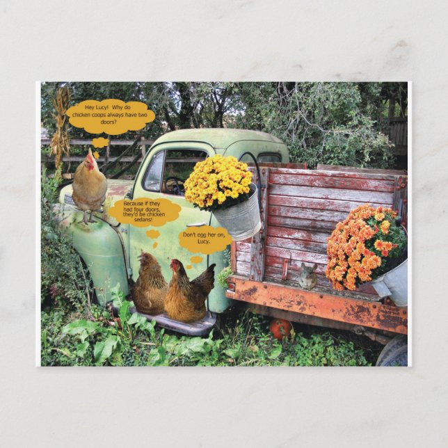 Yolkerna på dig! vykort (Framsida)