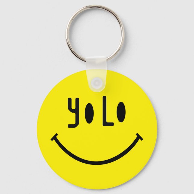Yolo Ansikte Nyckelring (Framsida)