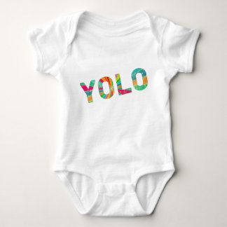 Yolo bebis t-shirt
