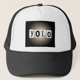 YOLO begrepp Truckerkeps