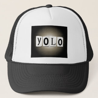 YOLO begrepp Truckerkeps