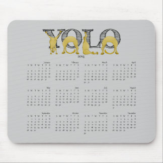 YOLO Flexibel grykalender 2014 Musmatta