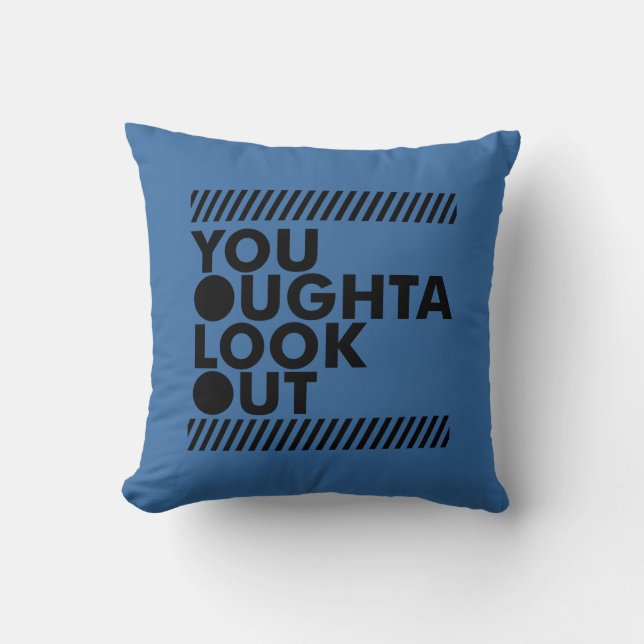 YOLO med varnar Kudde (Framsida)