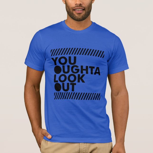 YOLO med varnar Tee (Framsida)