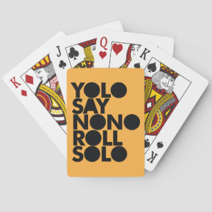 YOLO rulle som fylls solo Kortlek