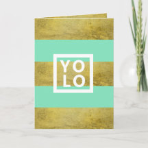 YOLO simulerade guld omkullkastar & Mint det