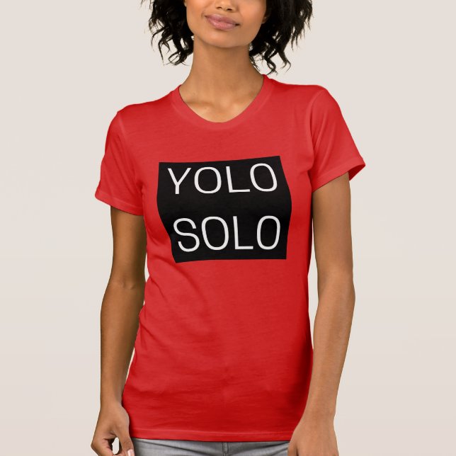 Yolo Solo T-Shirt (Framsida)