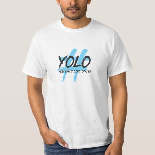 yolo t shirt (Framsida)