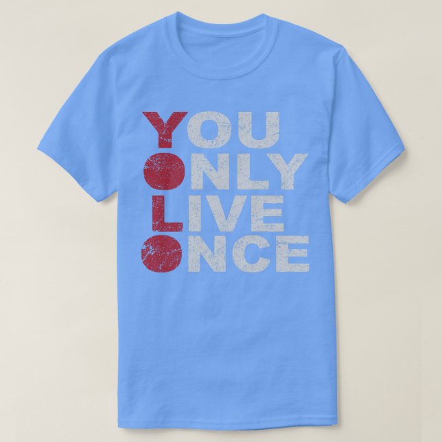YOLO T SHIRT (Design framsida)