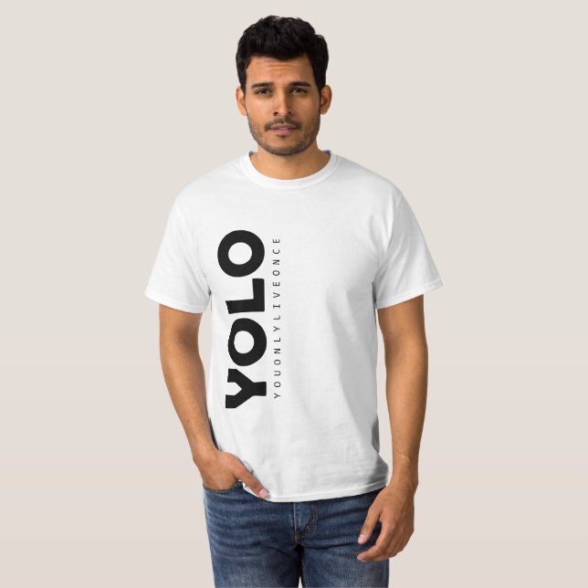 YOLO T-shirt (Hel framsida)