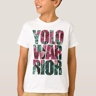 YOLOWARRIOR - Blom- brev T-shirt