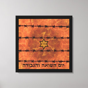 Yom HaShoah Canvastryck