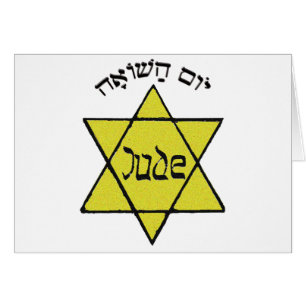 Yom Hashoah Hälsningskort