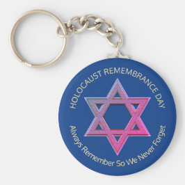 YOM HASHOAH Holocaust Memory chain Nyckelring