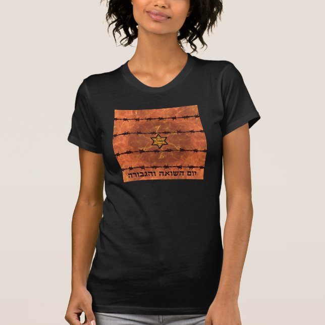 Yom HaShoah T-shirt (Framsida)