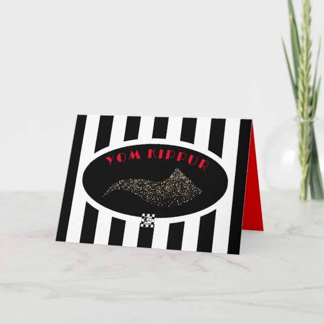 Yom Kippur Blessings Kort (Framsida)