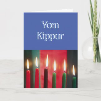Yom Kippur card Kort
