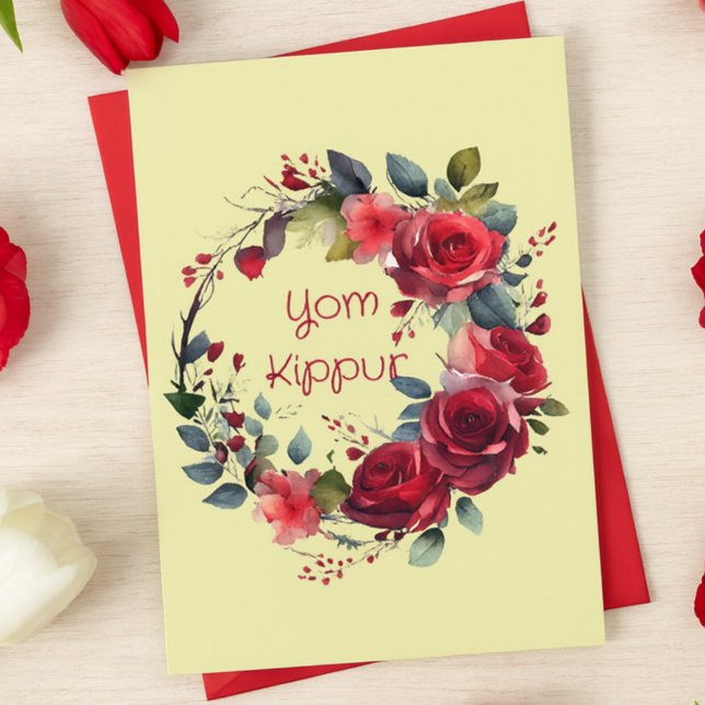 Yom Kippur Chag Sameach Kort (Skapare uppladdad)