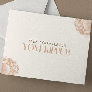 Yom Kippur Helg Vykort