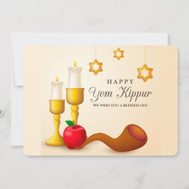 Yom Kippur Helgdag Card Julkort
