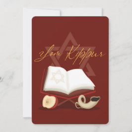 Yom Kippur Helgdag Card Julkort