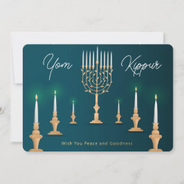 Yom Kippur Helgdag Card Julkort