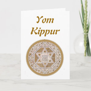 Yom Kippur heligt Tanakh kort