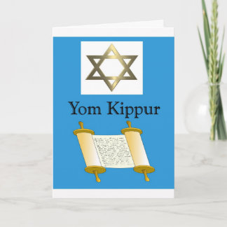 Yom Kippur kort
