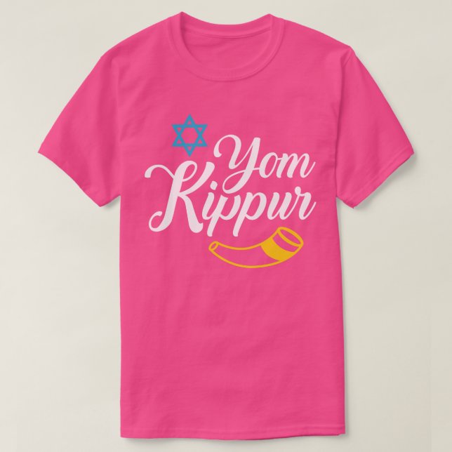 Yom Kippur T Shirt (Design framsida)