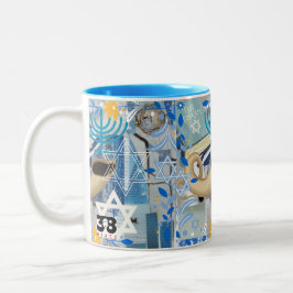 Yom Kippur Två-Tonad Mugg