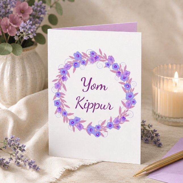 Yom Kippur uttryck Kort (Skapare uppladdad)