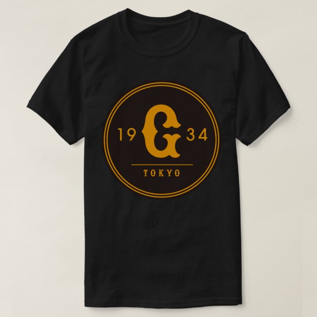 Yomiuri Giants Tokyo Nippon Professionell Baseball T Shirt (Design framsida)
