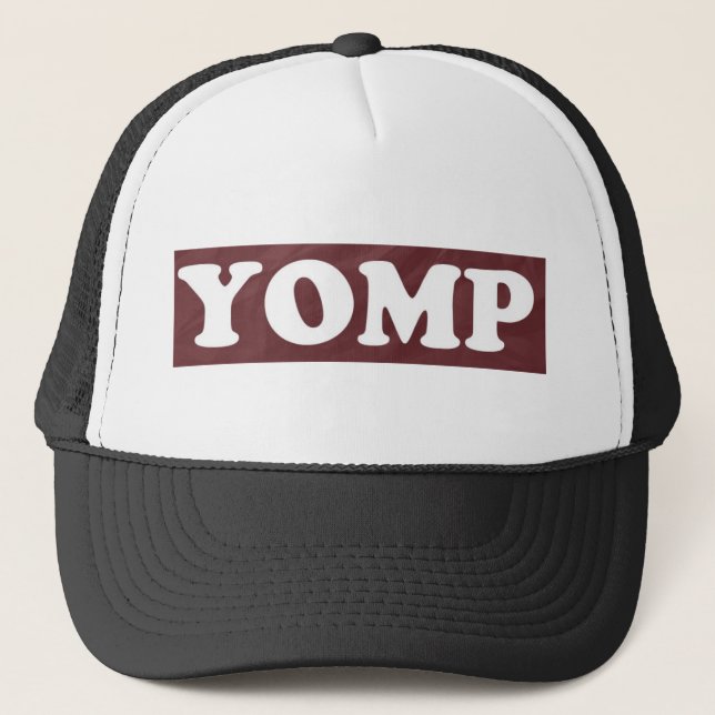 YOMP boxas logotyphatten Truckerkeps (Framsida)