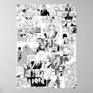 Yona av mangakollage poster
