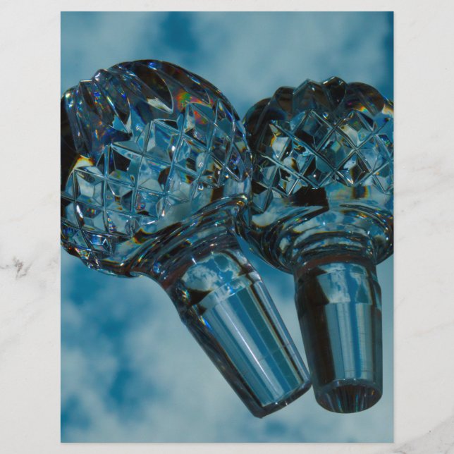 Yonder till Crystal Blå himmel (Framsida)