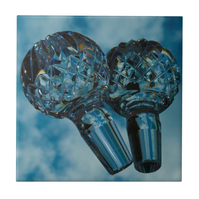 Yonder till Crystal Blå himmel Kakelplatta (Framsidan)