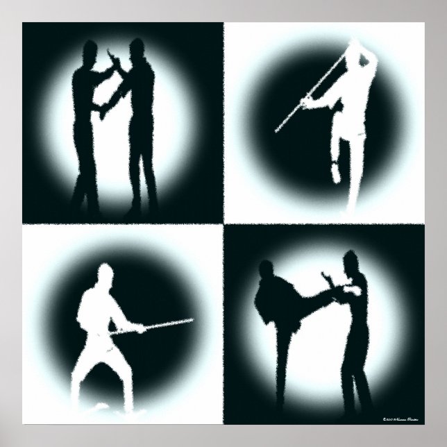 Yong Chun Gong Fu Skriv ut Poster (Framsidan)