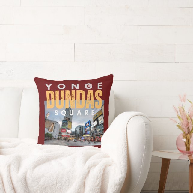 Yonge-Dundas Square Toronto Iconic Landmark Kudde (Soffa)