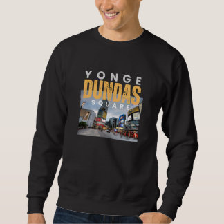 Yonge-Dundas Square Toronto Iconic Landmark Lång Ärmad Tröja