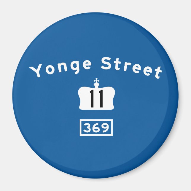 Yonge St 11 Magnet (Framsidan)