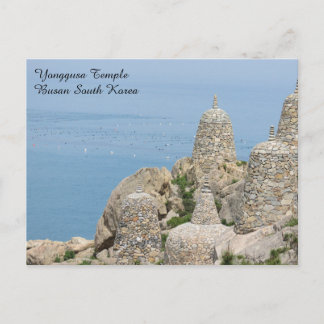 Yonggusa Temple Busan Sydkorea vykort