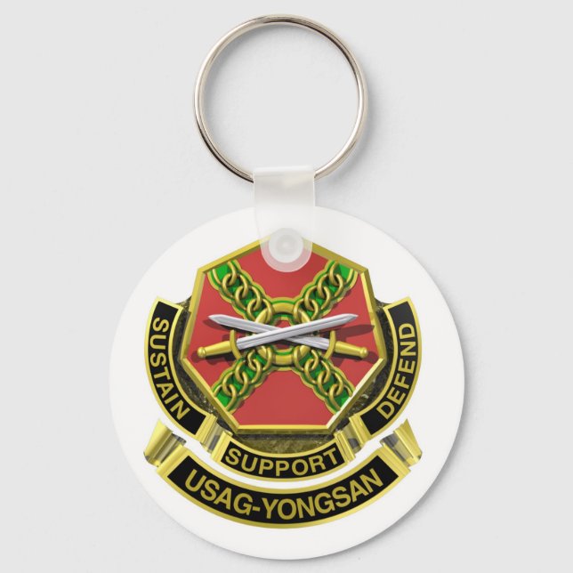 Yongsan Garrison Keychain Nyckelring (Framsida)