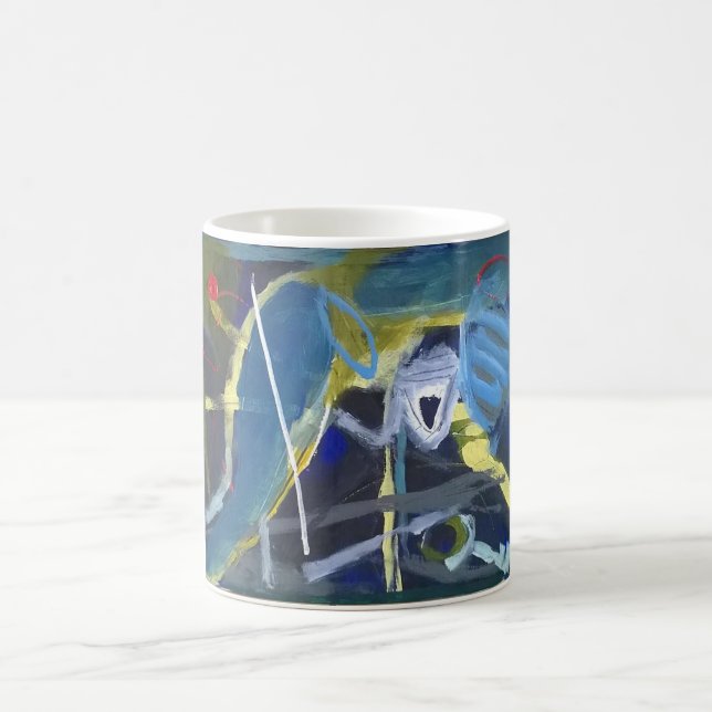 Yoni Whip-stick Abstrakt Jeff Hankamer Artjunkhaus Kaffemugg (Center)