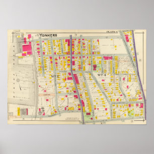Yonkers karta poster