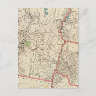 Yonkers, Mt Vernon, Eastchester städer Vykort