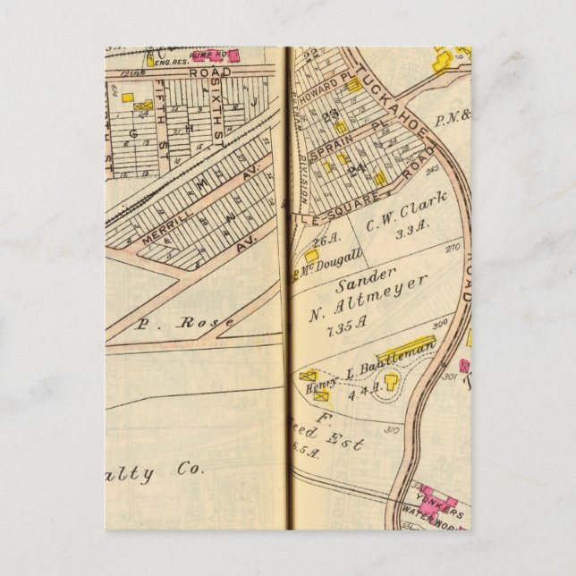 Yonkers, New York 2 Vykort (Framsida)