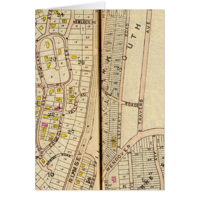 Yonkers, New York 3 Hälsningskort (Framsidan)