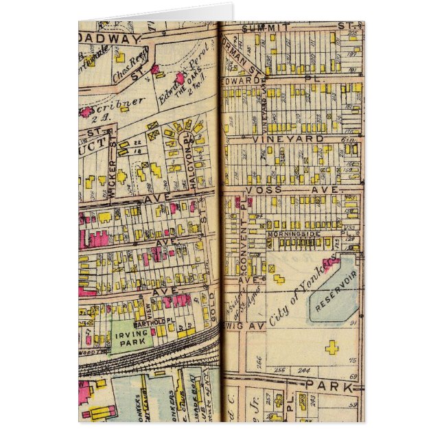 Yonkers, New York 9 Hälsningskort (Framsidan)