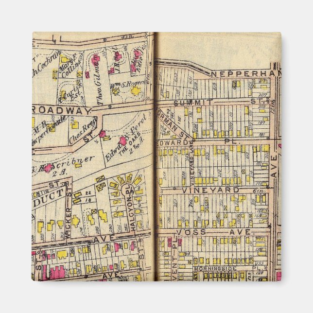 Yonkers, New York 9 Magnet (Framsidan)